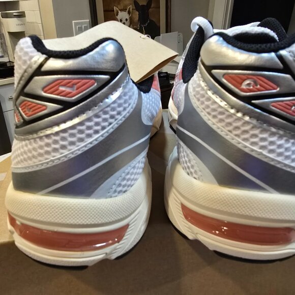 ASICS Gel-1130 White - Desert Red 1203A609-102 Mens Size 10 NEW SNEAKER SHOES - Picture 6 of 9